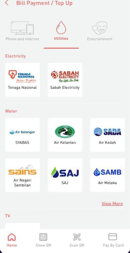 GoBiz app screen from the supplied portfolio